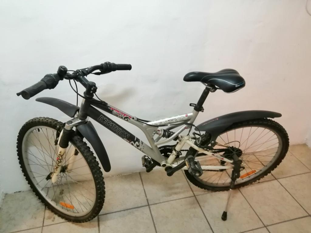 Kinder mountainbike, Ophalen