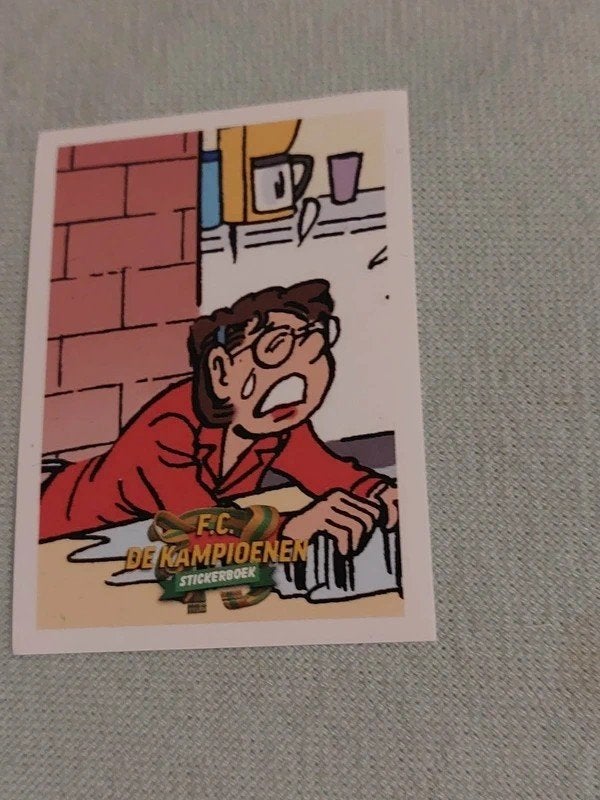 Sticker / FC De Kampioenen / Doortje, Ophalen of Verzenden, Nieuw, Tv, Overige typen