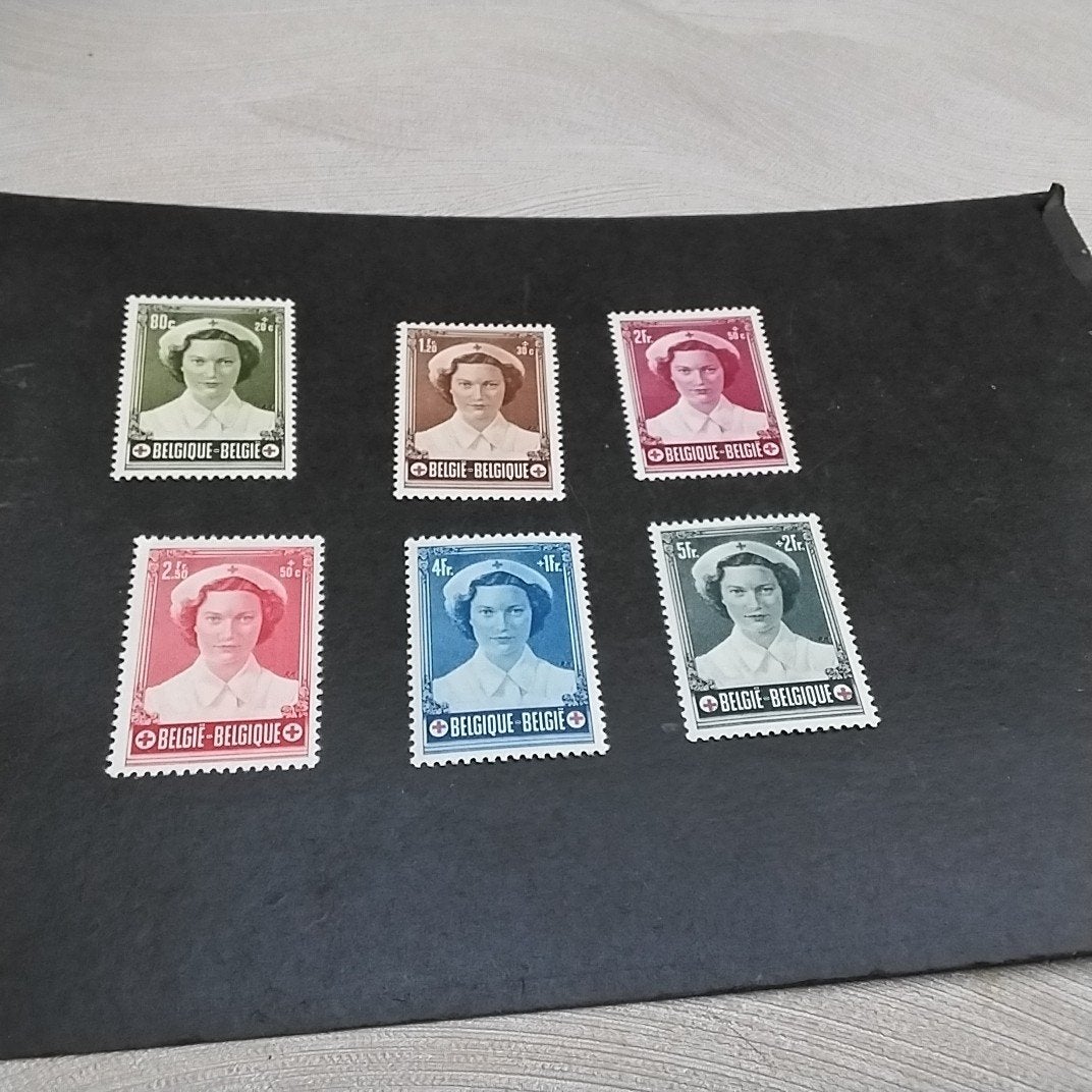 BELGIE 912/917 postfris met cote 65,00 €, Ophalen of Verzenden, Postfris