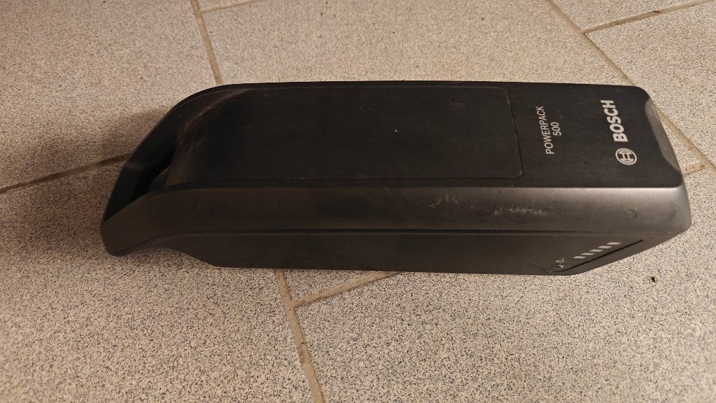 Batterie Bosch 500Wh pour VTT Trek, Autres marques, Moins de 10 vitesses, Enlèvement, Utilisé