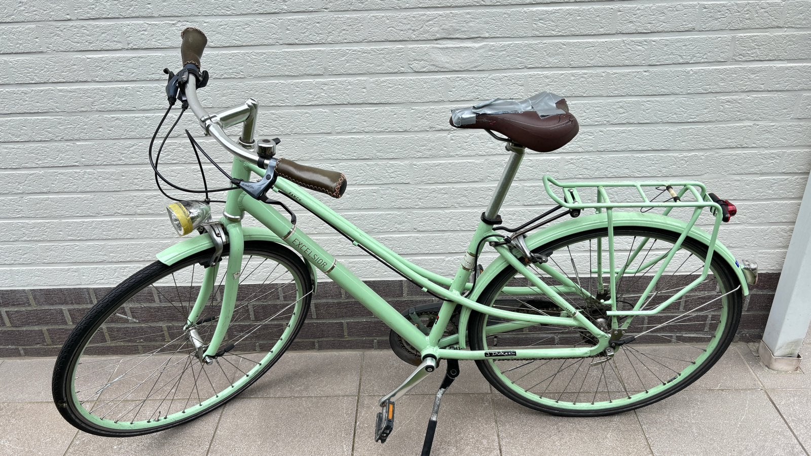 Damesfiets, Ophalen, Gebruikt, Cruiser, Velgrem