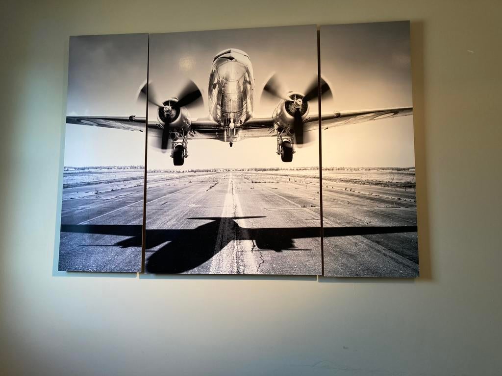 Foto op 3 panelen, Antiek en Kunst, Ophalen