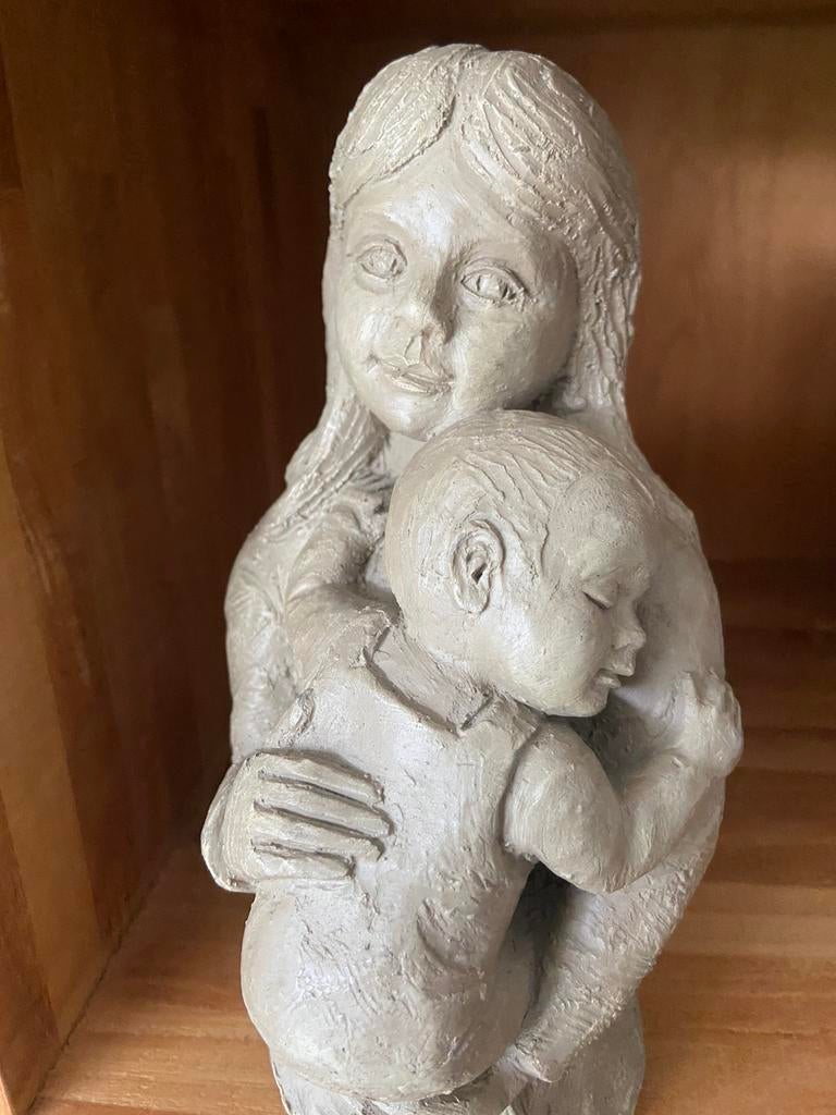 Moeder en kind, Antiek en Kunst, Ophalen of Verzenden