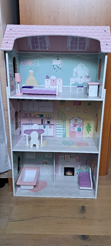 Poppenhuis, Kinderen en Baby's, Ophalen, Zo goed als nieuw, Poppenhuis