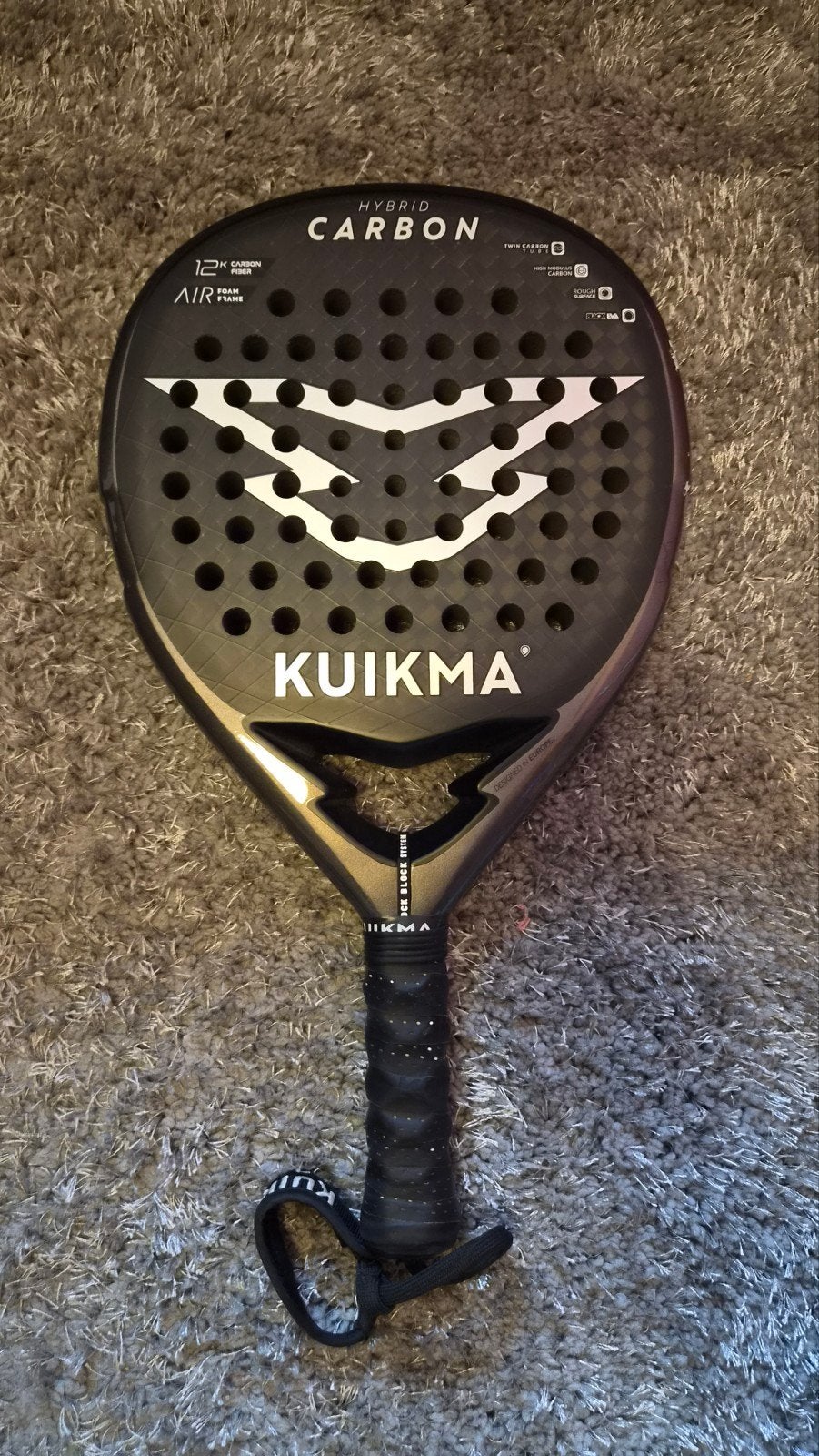 Raquette de Padel Kuikma Hybrid Carbon, Enlèvement ou Envoi, Raquette de padel