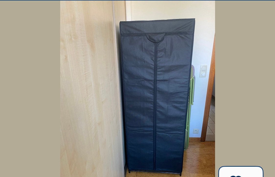 3 kledingkasten in stof, Ophalen, Zo goed als nieuw