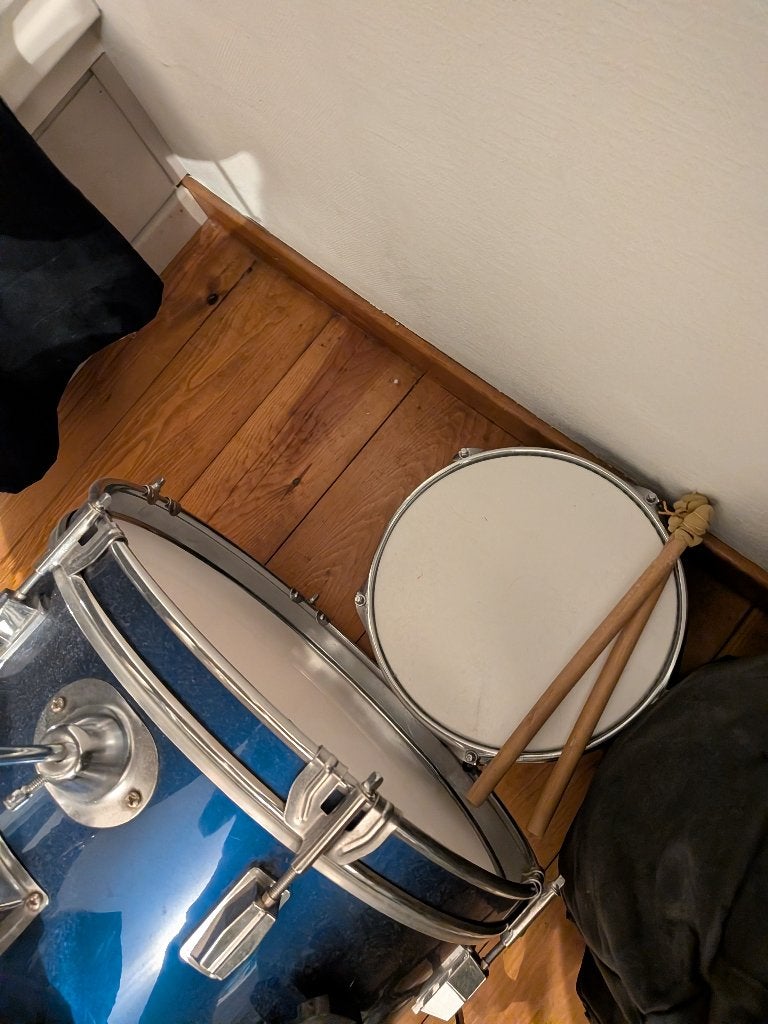 Drumstel kind, Muziek en Instrumenten, Ophalen, Gebruikt