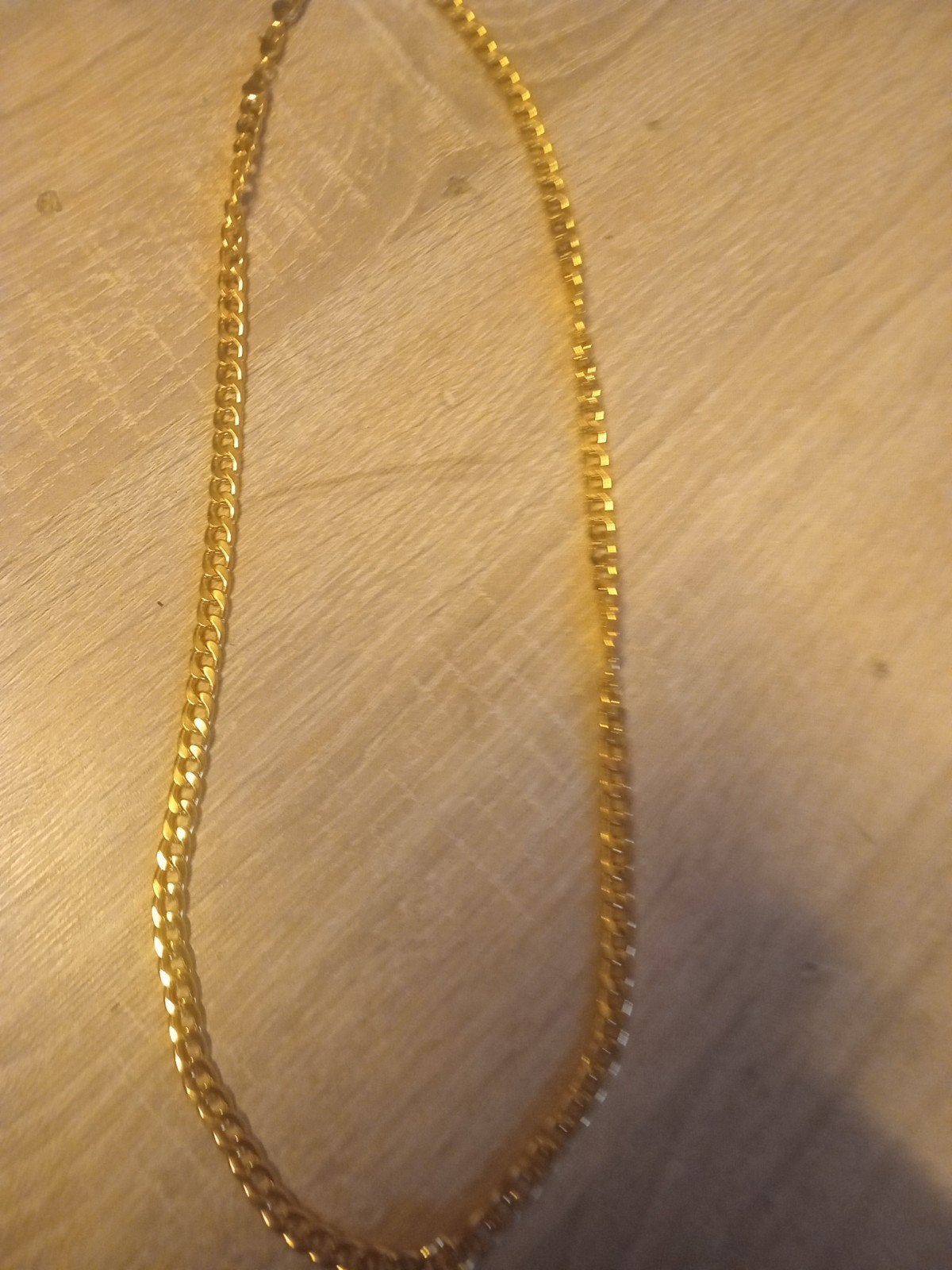 Collier plaquer or, Bijoux, Sacs & Beauté, Enlèvement ou Envoi, Or, Or