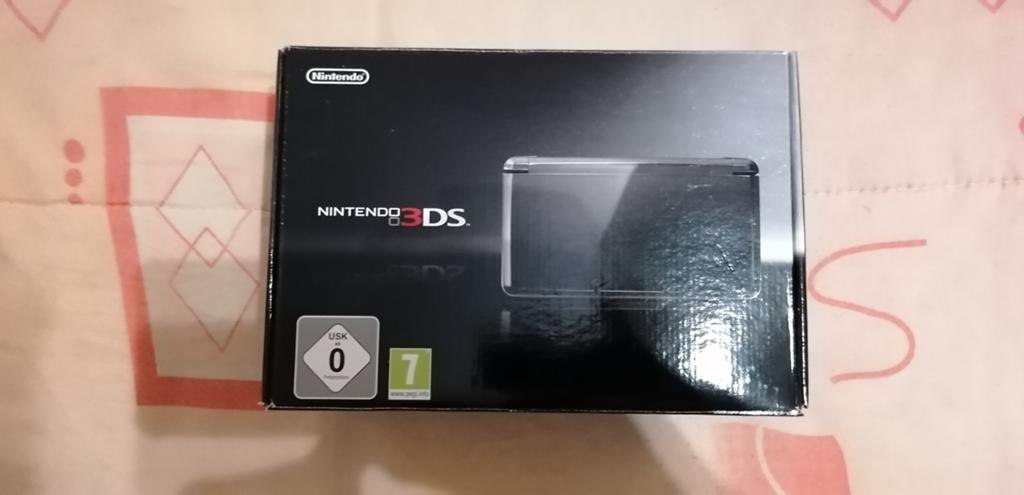 3ds zwart met doos, Consoles de jeu & Jeux vidéo, Consoles de jeu | Nintendo 2DS & 3DS, Enlèvement ou Envoi, Comme neuf, Noir