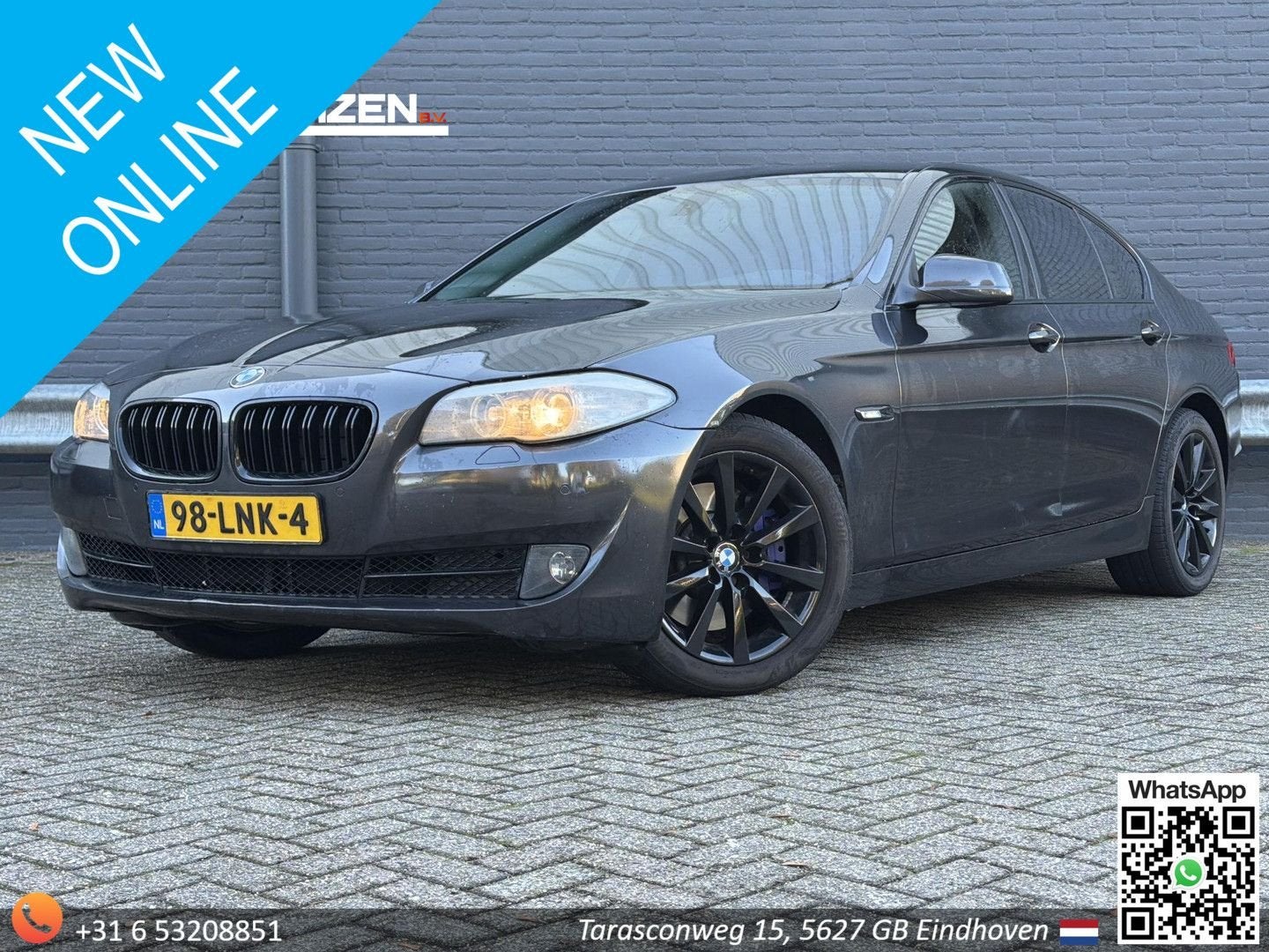 BMW 528 5-serie 528i Executive, Auto's, Automaat, Verwarmde buitenspiegels, 178 g/km, Berline