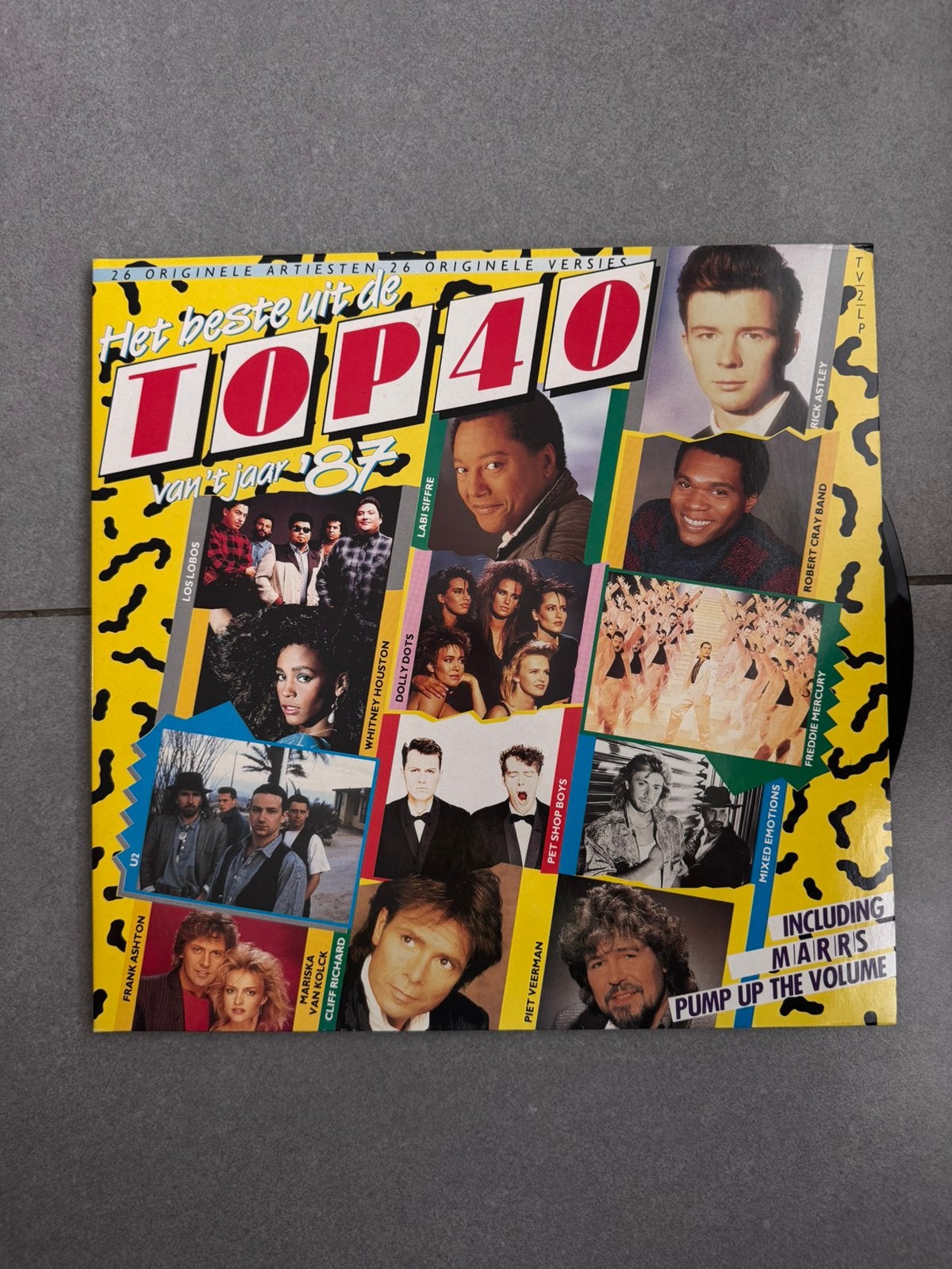 Bundel van 4 hitcompilaties uit 1987 en 1988, CD & DVD, Vinyles | Compilations, Utilisé, Double LP, Enlèvement