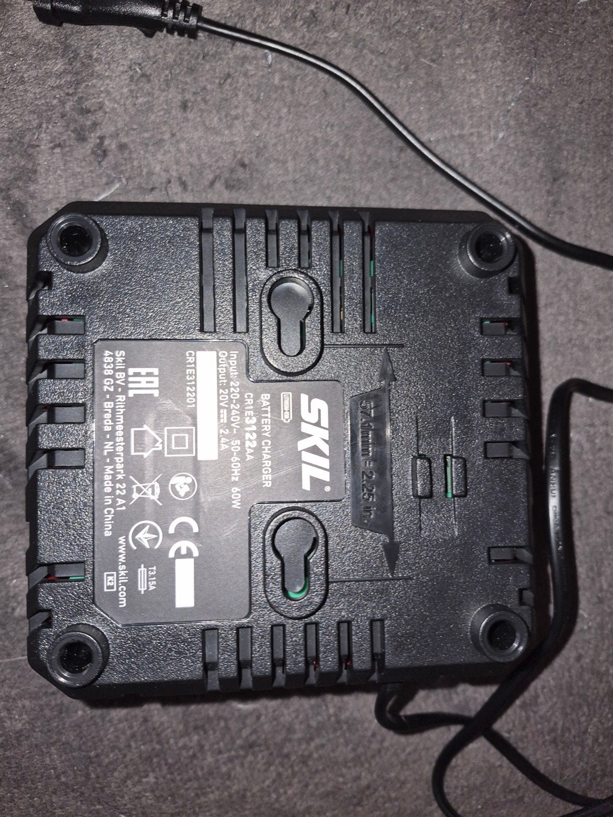 Chargeur de batterie skil 20 v, Ophalen