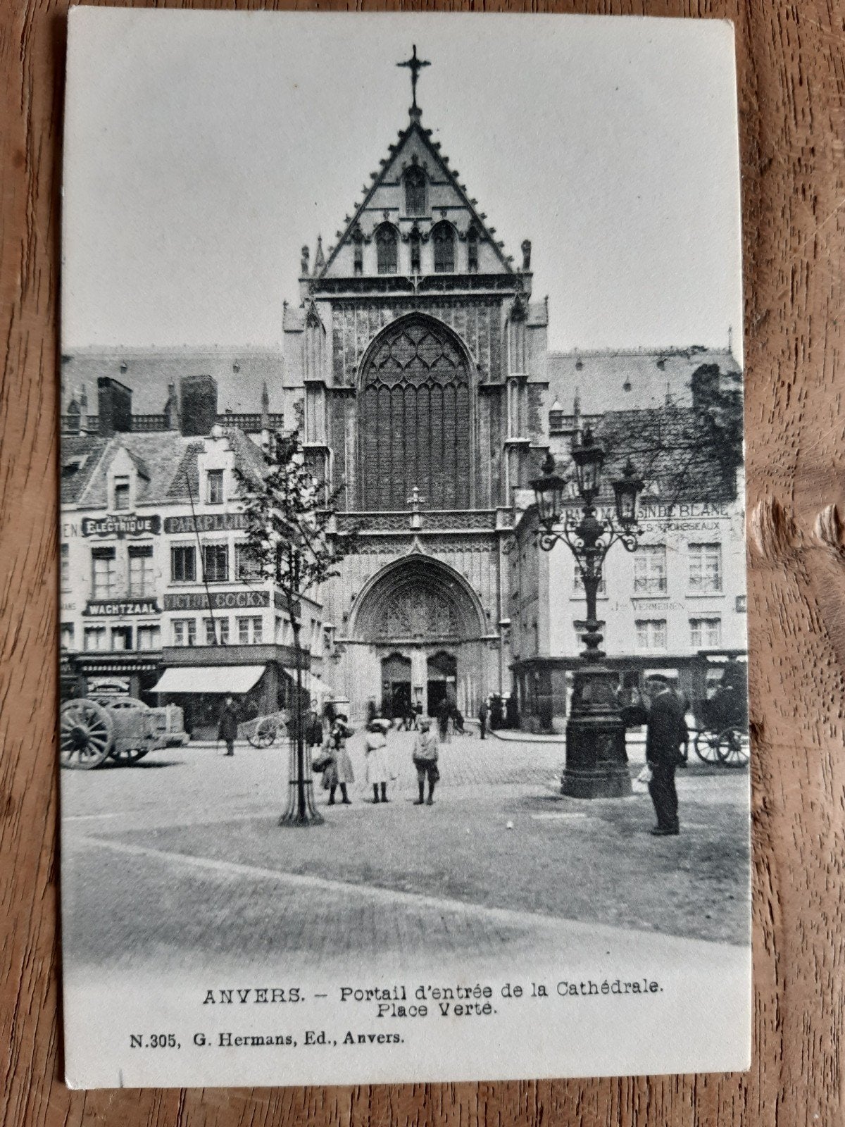 Anvers-Place verte de la cathédrale d'Anvers, Enlèvement ou Envoi, Anvers