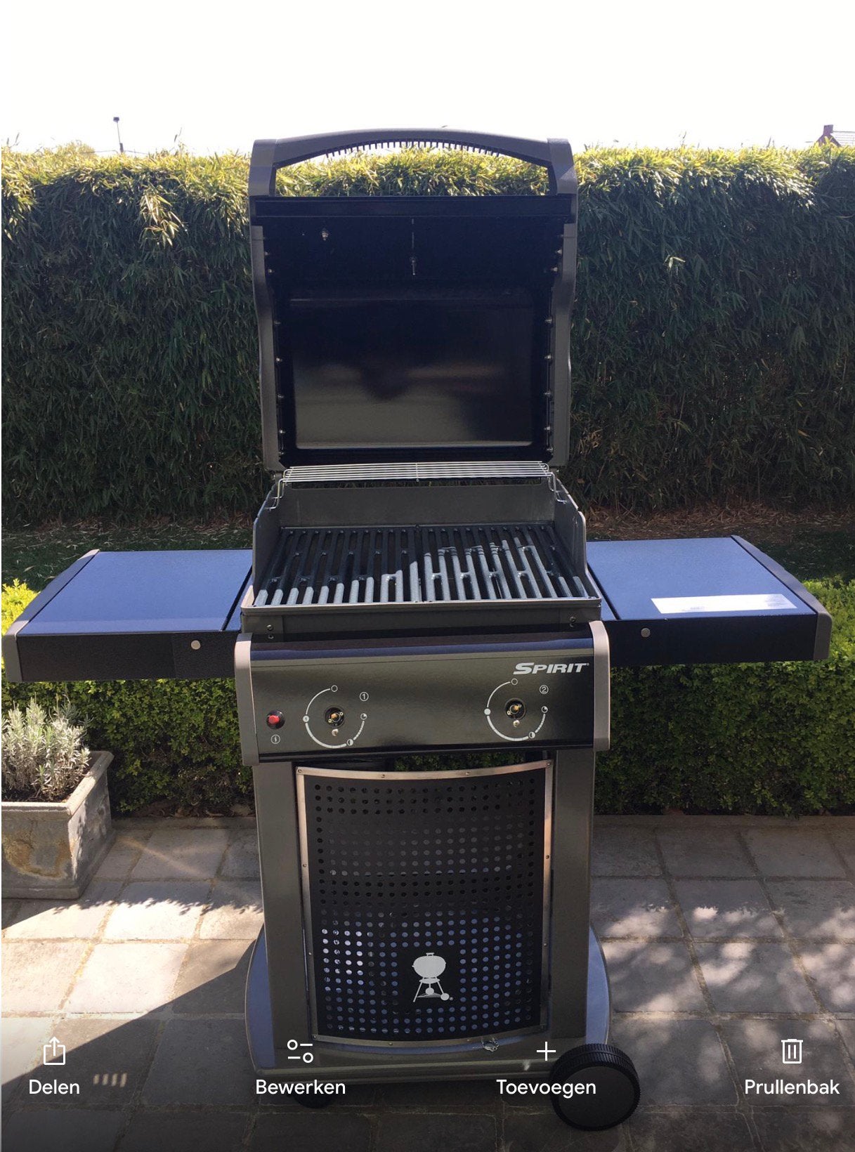 Weber gas bbq spirit 210., Ophalen, Zo goed als nieuw