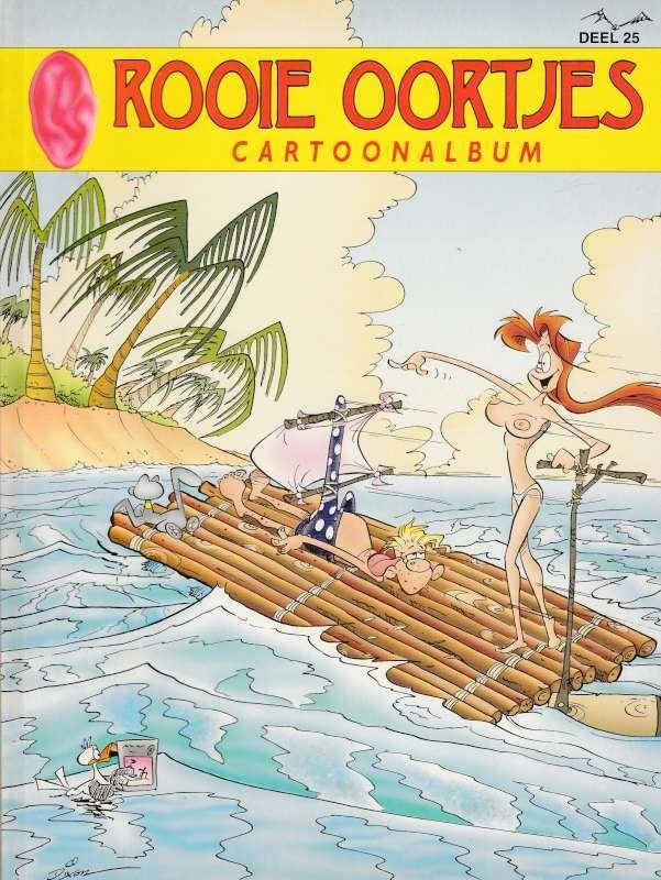 strip Rooie Oortjes - Cartoon album 25 - Dixon, Neuf, Enlèvement ou Envoi, Dixon, Une BD