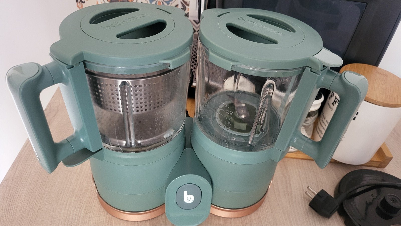 BabyMoov Nutribaby Glass, 1 à 2 litres, Utilisé, Résiste au lave-vaisselle, 1 vitesse