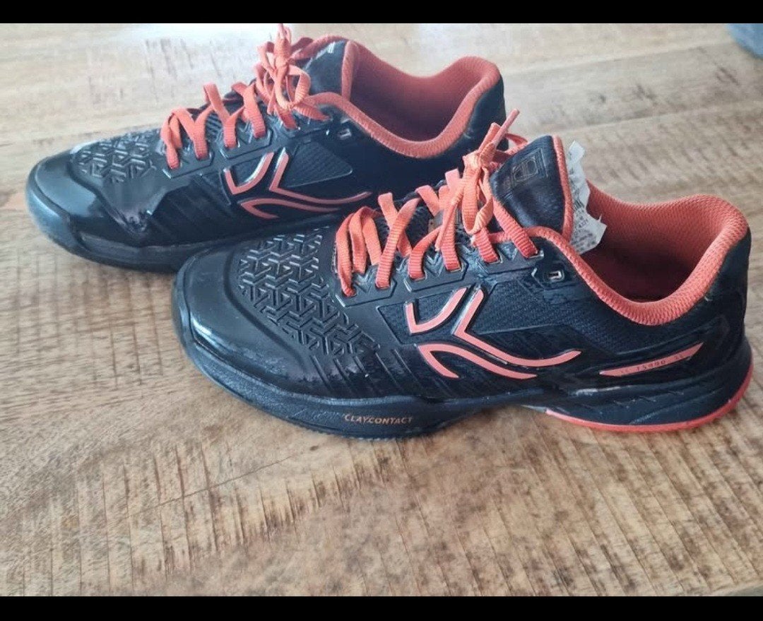 Artengo Tennisschoenen Maat 39 - Zwart/Oranje, Enlèvement