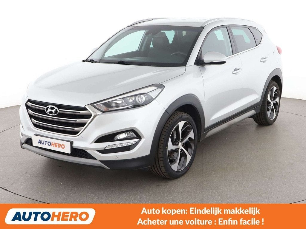 Hyundai Tucson 1.6 TGDI Go 2WD (bj 2017), Auto's, Voorwielaandrijving, 1688 kg, Leder, 5 deurs