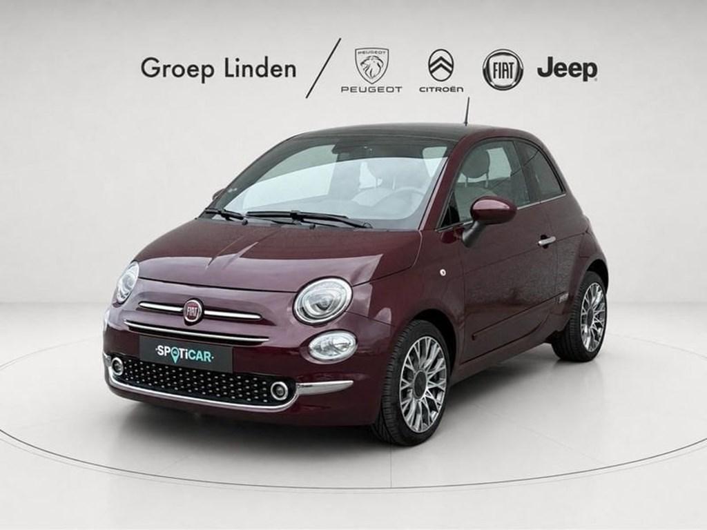 Fiat 500 *LEDER*PANO*GPS*1.0 Benz/Hybride, Autos, Fiat, Entreprise, ABS, Hybride Électrique/Essence, Hatchback, 3 portes, Boîte manuelle