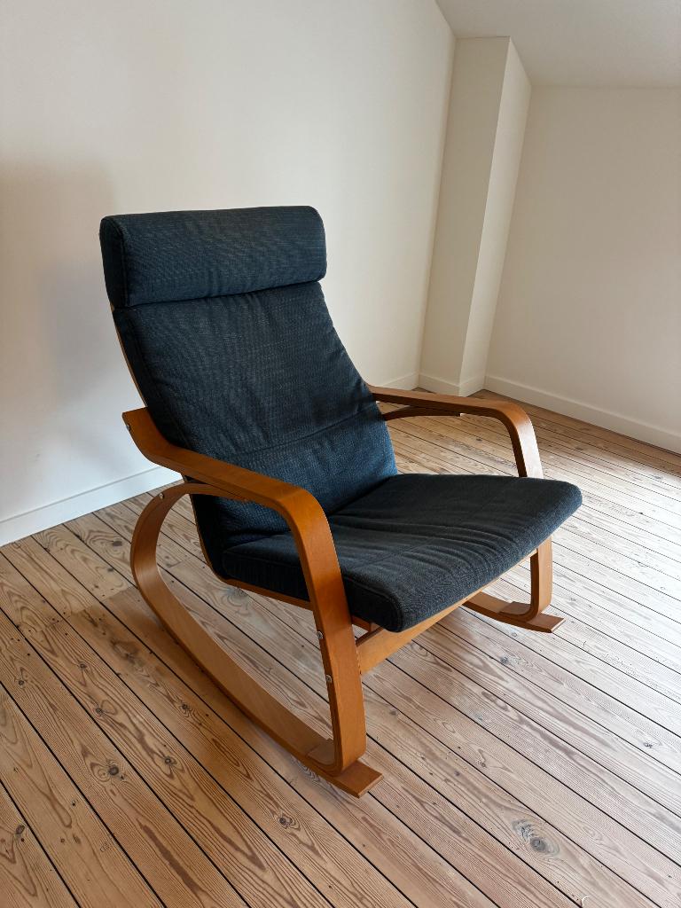 IKEA poäng schommelstoel, Ophalen, Zo goed als nieuw, Stof