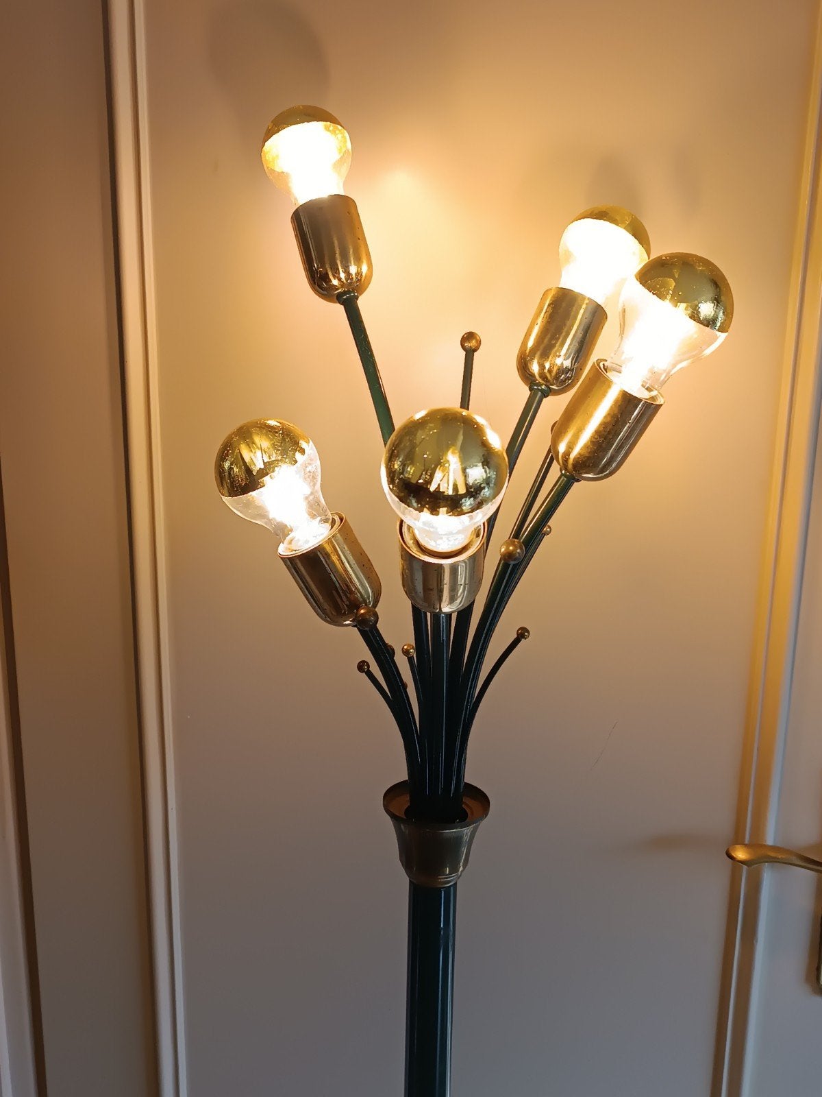 Staande Vloer Lamp Space Age, Ophalen, Chic, E27 (groot), Zo goed als nieuw
