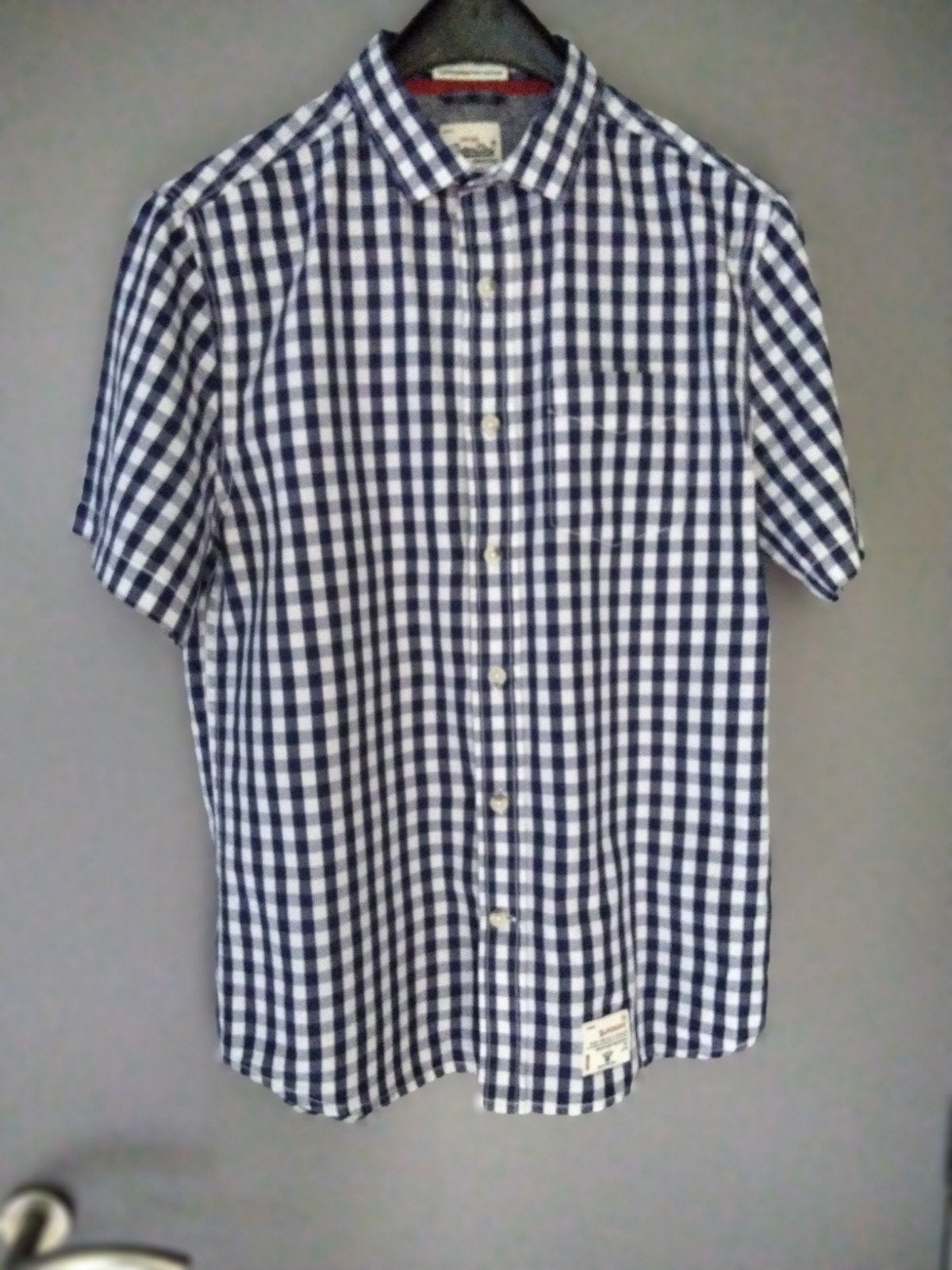 Heren hemd SUPERDRY VINTAGE, Ophalen of Verzenden, Blauw