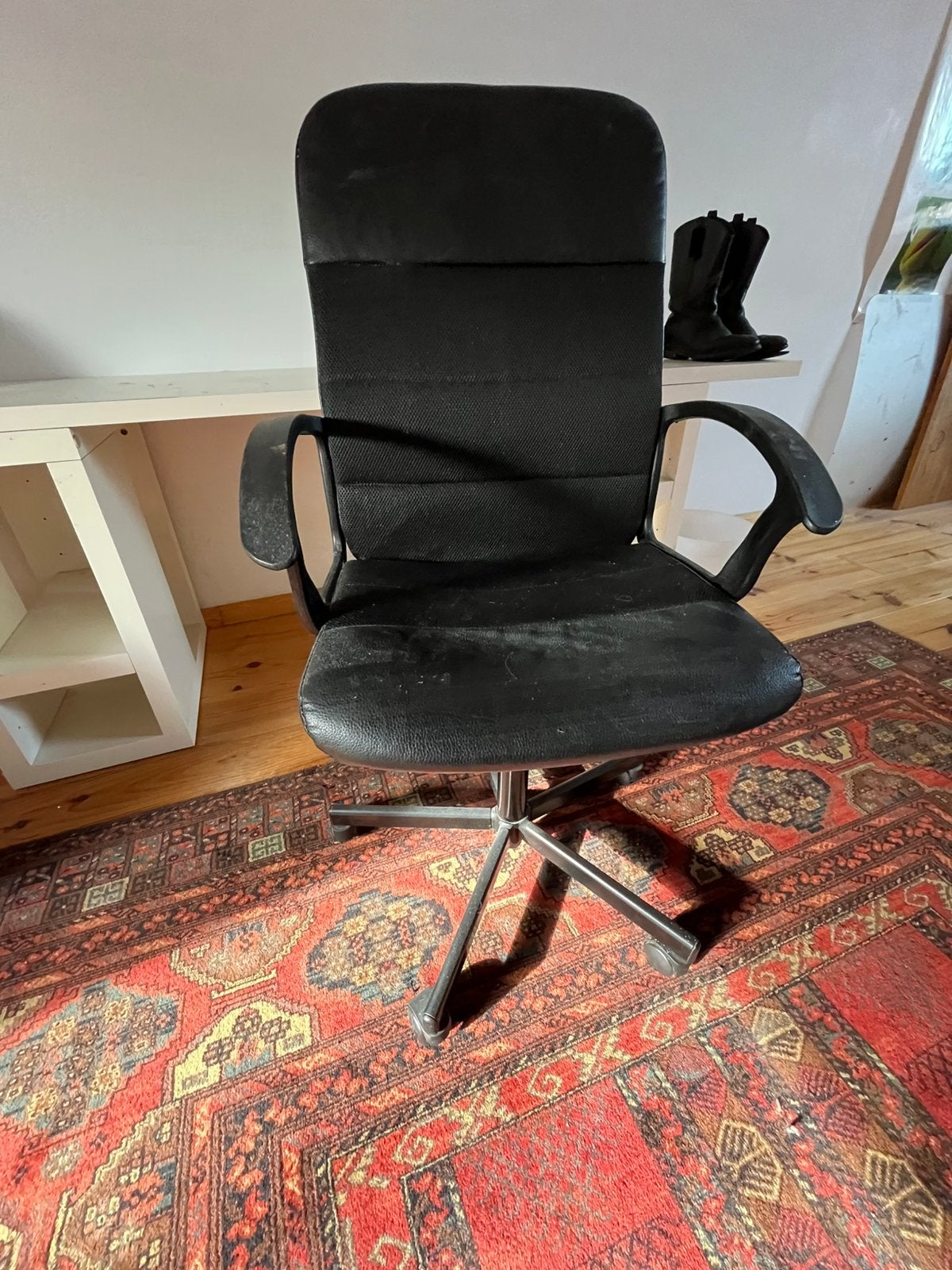 Bureaustoel, Ophalen, Gebruikt, Zwart, Gaming bureaustoel
