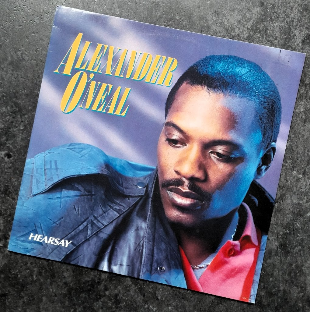 ALEXANDER O'NEAL Hearsay LP Fake Criticize, Cd's en Dvd's, Vinyl | R&B en Soul, LP, Funk, Ophalen of Verzenden, Zo goed als nieuw
