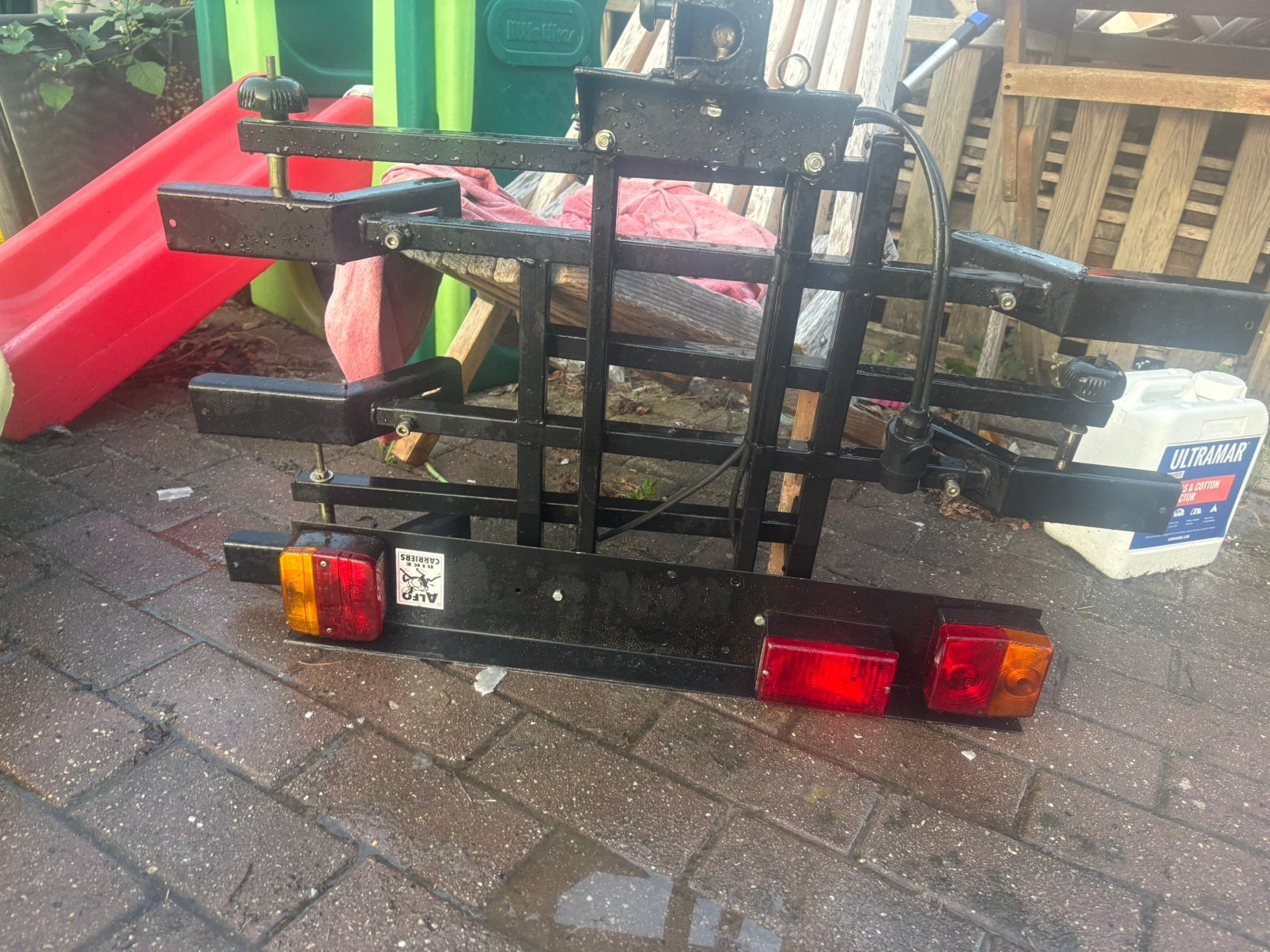 Fietsen drager auto 2 fietsen, Ophalen, 2 fietsen, Gebruikt, Trekhaakdrager