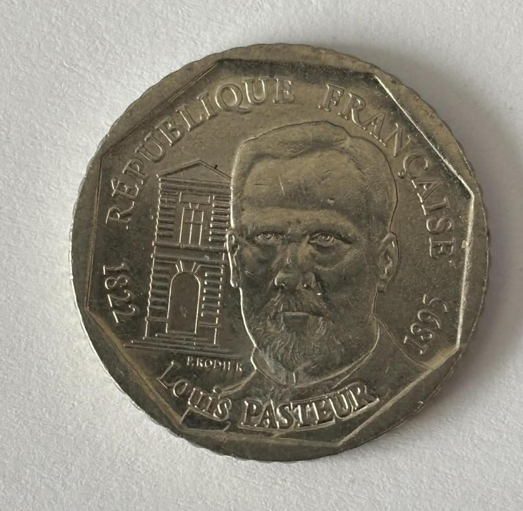 2 Fr 1995 Louis Pasteur, Enlèvement, France