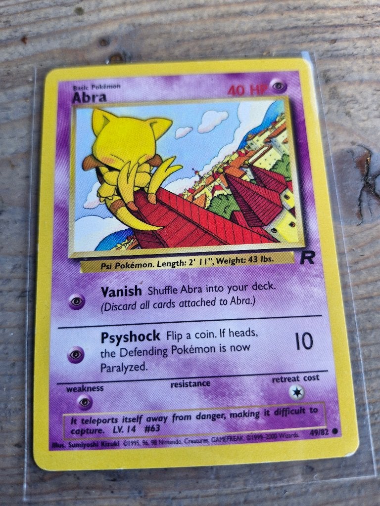 Abra, Ophalen of Verzenden, Gebruikt, Losse kaart