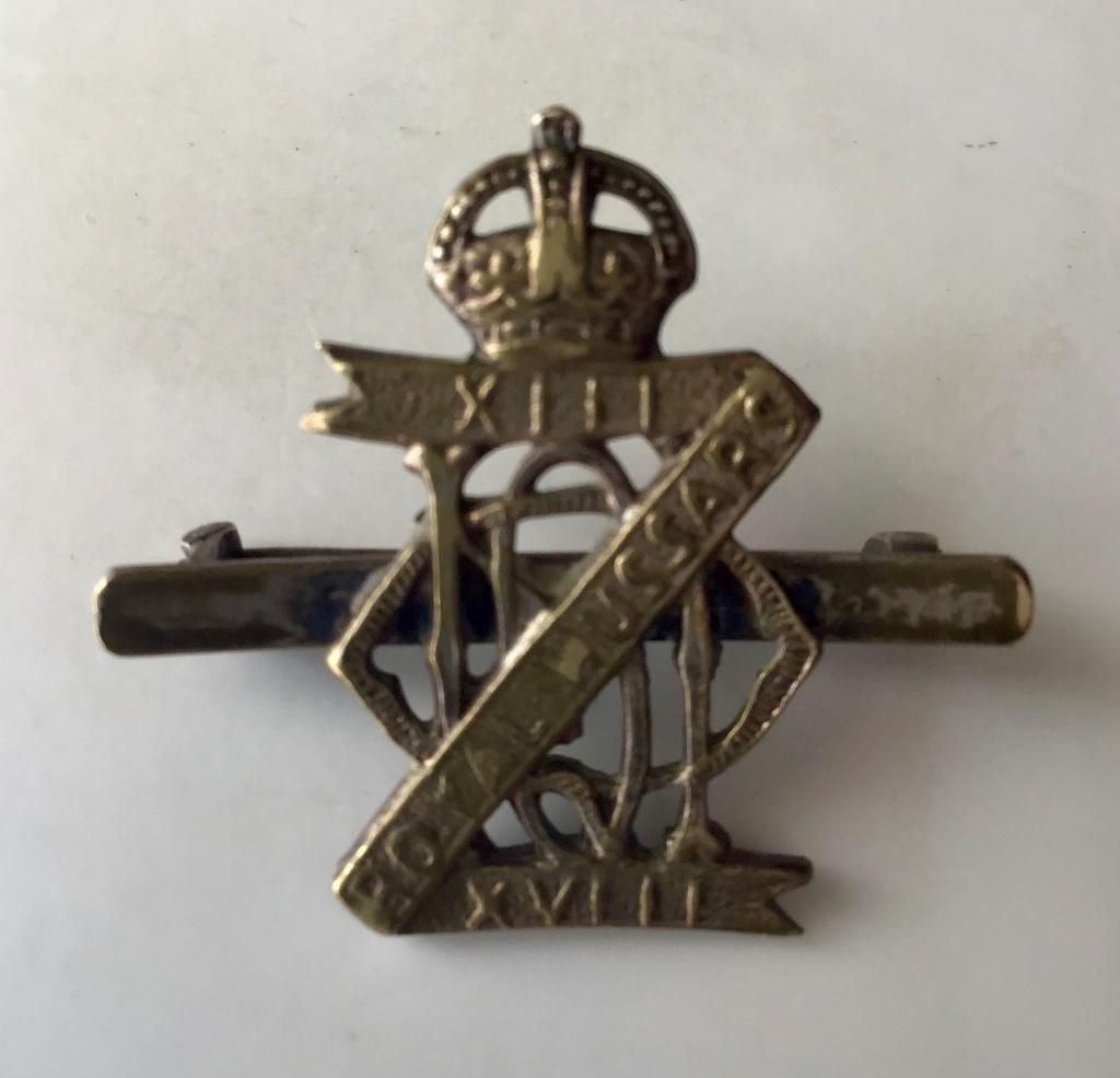 Insigne régiment de Hussard, Ophalen of Verzenden, Landmacht