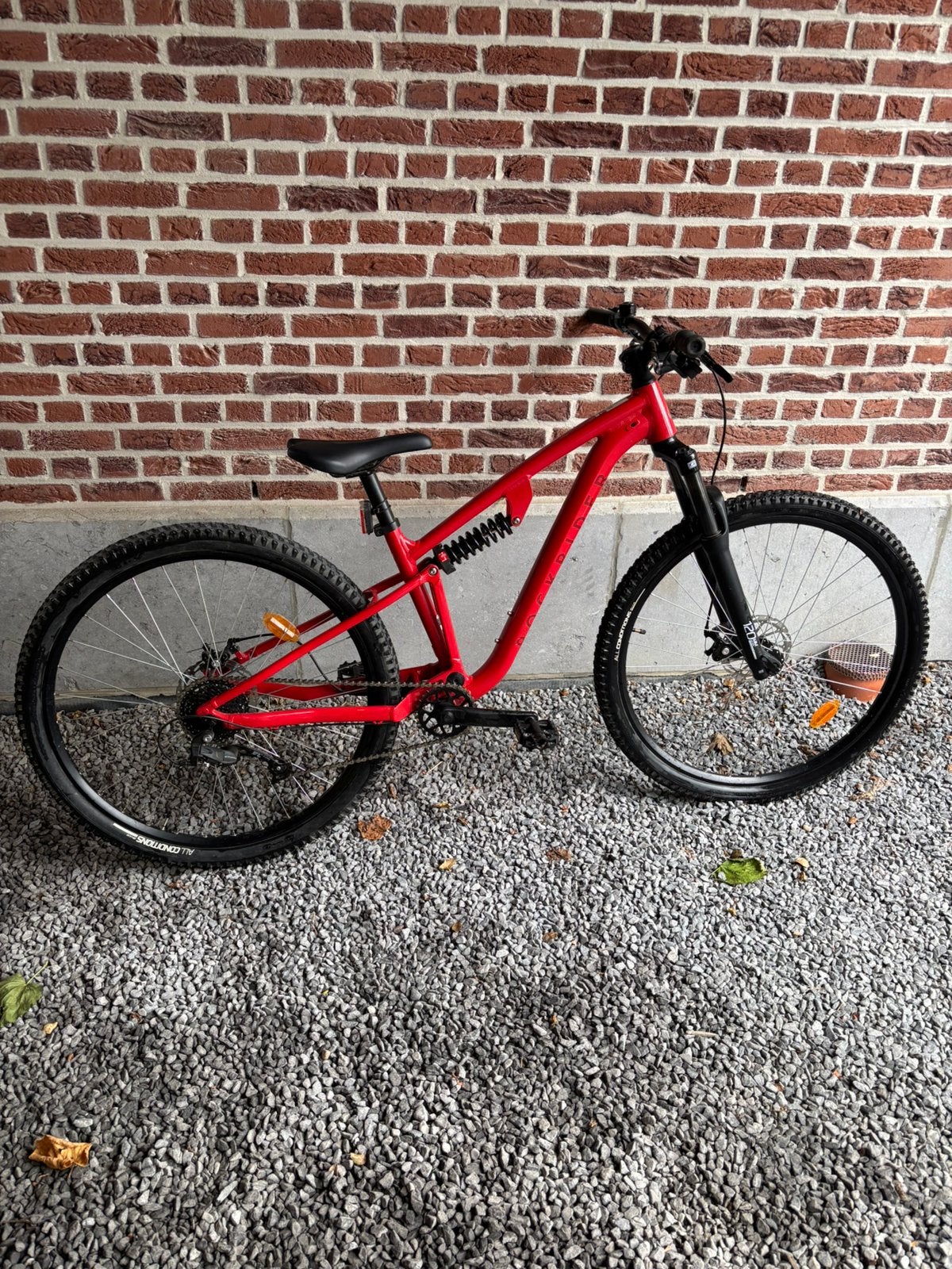 Velo rockrider full suspendu, Vélos & Vélomoteurs, Autres marques, Comme neuf, Enlèvement, VTT tout suspendu