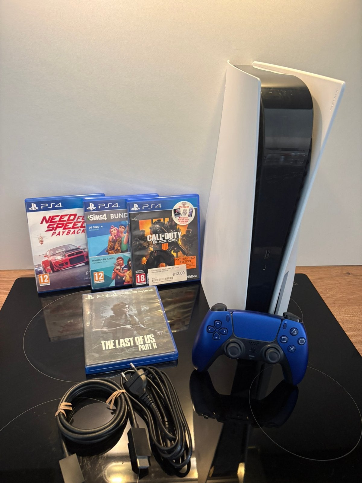Playstation 5 met toebehoren, Ophalen, Zo goed als nieuw, Playstation 5