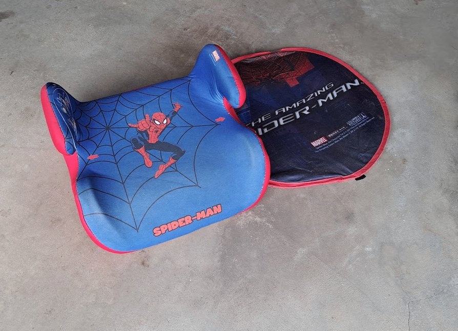 Rehausseur Auto Spiderman, Autres marques, Ceinture de sécurité, Enlèvement, Utilisé