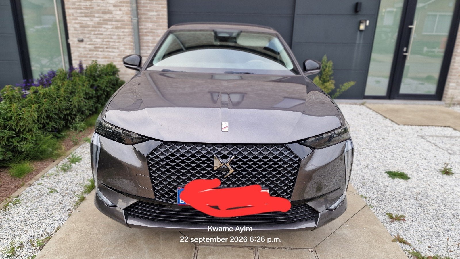 DS4 1.6 plug in hybrid . 88748km, Autos, Argent ou Gris, Achat, Euro 6, Automatique
