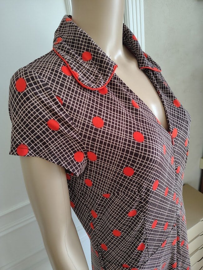 retro look jurk van zoe loveborn, Kleding | Dames, Maat 38/40 (M), Verzenden, Zoe loveborn, Zo goed als nieuw