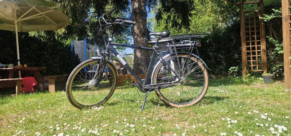 Elektrische fiets Fongers 522 Wh - lage kilometers, Fietsen en Brommers, Versnellingen, Zo goed als nieuw, Schijfrem, 53 tot 57 cm