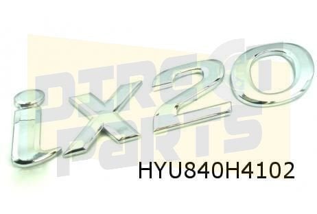 Hyundai iX20 embleem tekst ''iX20'' achterklep Origineel! 86, Autos : Pièces & Accessoires, Neuf, -, -, Hyundai