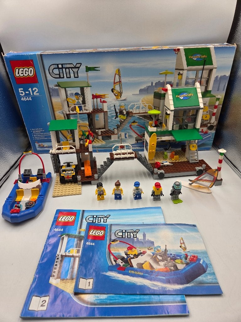 Lego City 4644 Marina, City, Inclusief instructies, Lego, Ophalen of Verzenden