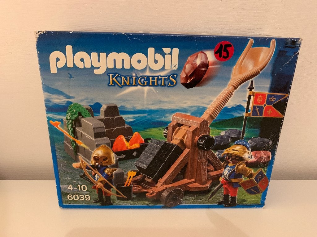 PLAYMOBIL RIDDERSSET 6039, Complete set, Ophalen of Verzenden, Zo goed als nieuw, Knights