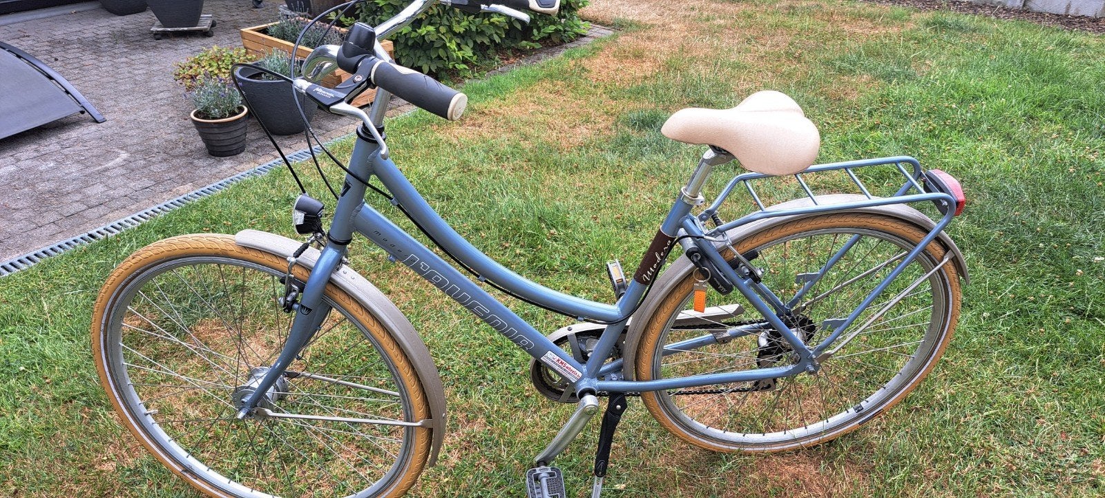 Damesfiets L'avenir Modera in prachtstaat., Fietsen en Brommers, Velgrem, Versnellingen, Zo goed als nieuw, 50 tot 53 cm