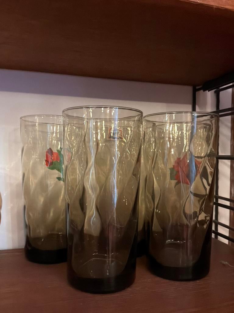 Vintage glazen, Ophalen, Niet gekend, Niet gekend, Zo goed als nieuw