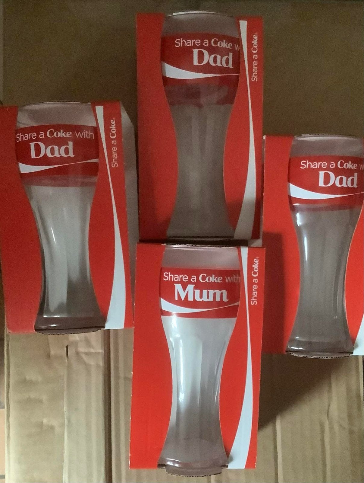 Verres Coca-Cola, Enlèvement