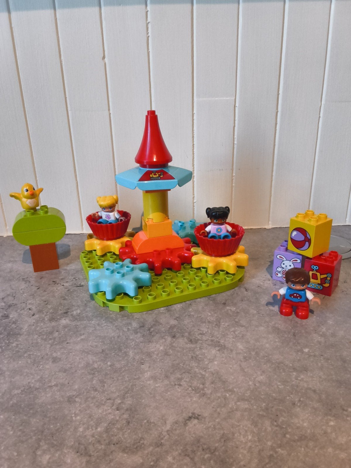 lego duplo draaimolen, Ophalen of Verzenden, Zo goed als nieuw, Duplo