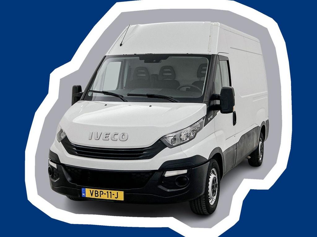 Iveco Daily 35S14V 2.3 352 Luchtgeveerde stoel Trekhaak 3500, Iveco, Wit, Bedrijf, Onderhoudsboekje