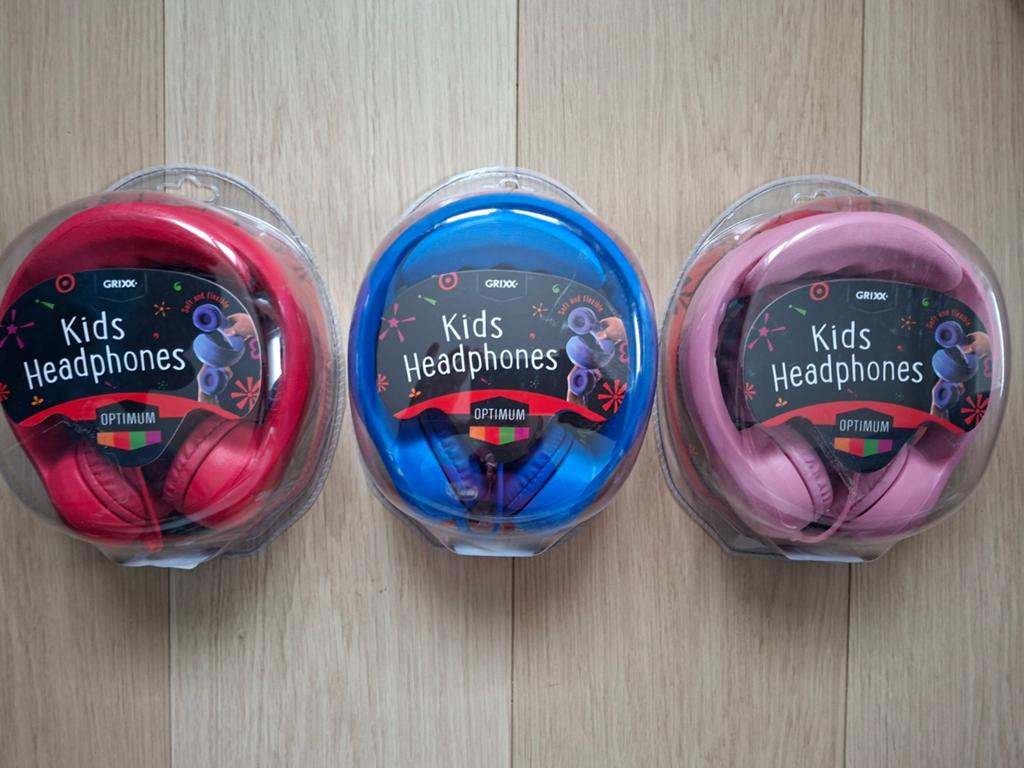 Grixx kids headphone / koptelefoon kinderen, Kinderen en Baby's, Speelgoed | Buiten | Los speelgoed, Ophalen