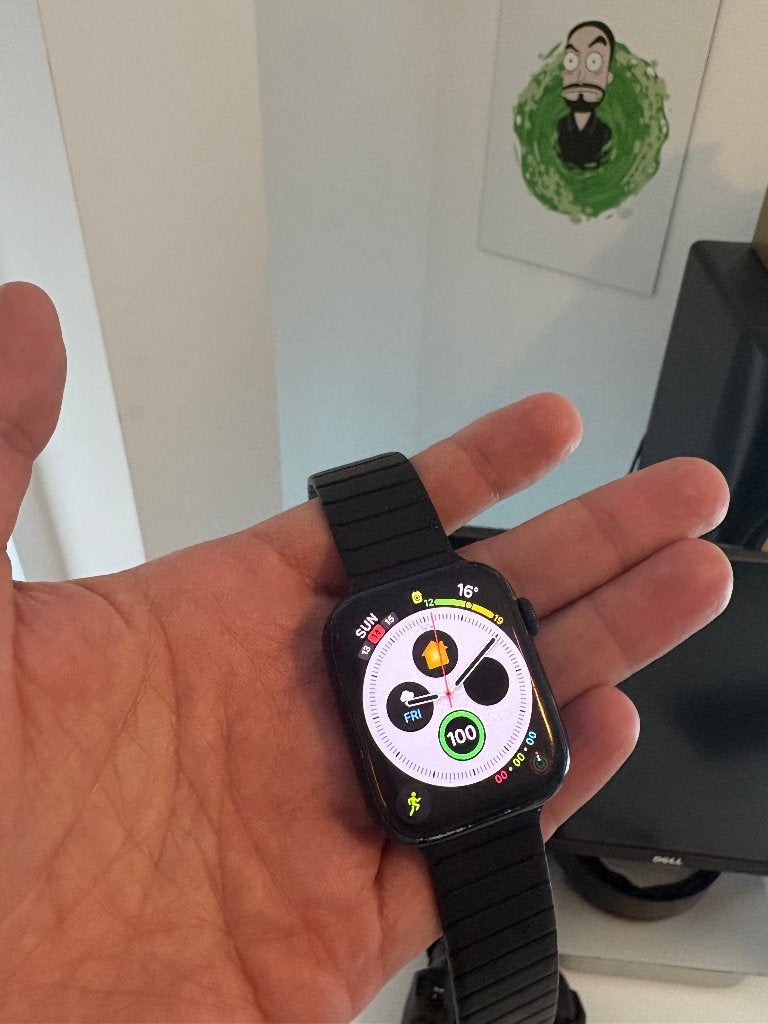 Verlaagd: Apple Watch Series 8 45mm Midnight Aluminium, Avancer d'un pas, Étanche, Apple Watch, IOS
