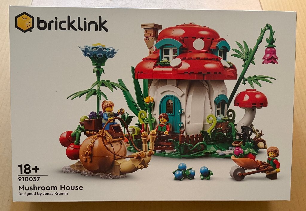lego - Bricklink - La maison aux champignons, Neuf, Enlèvement ou Envoi, Lego, Ensemble complet