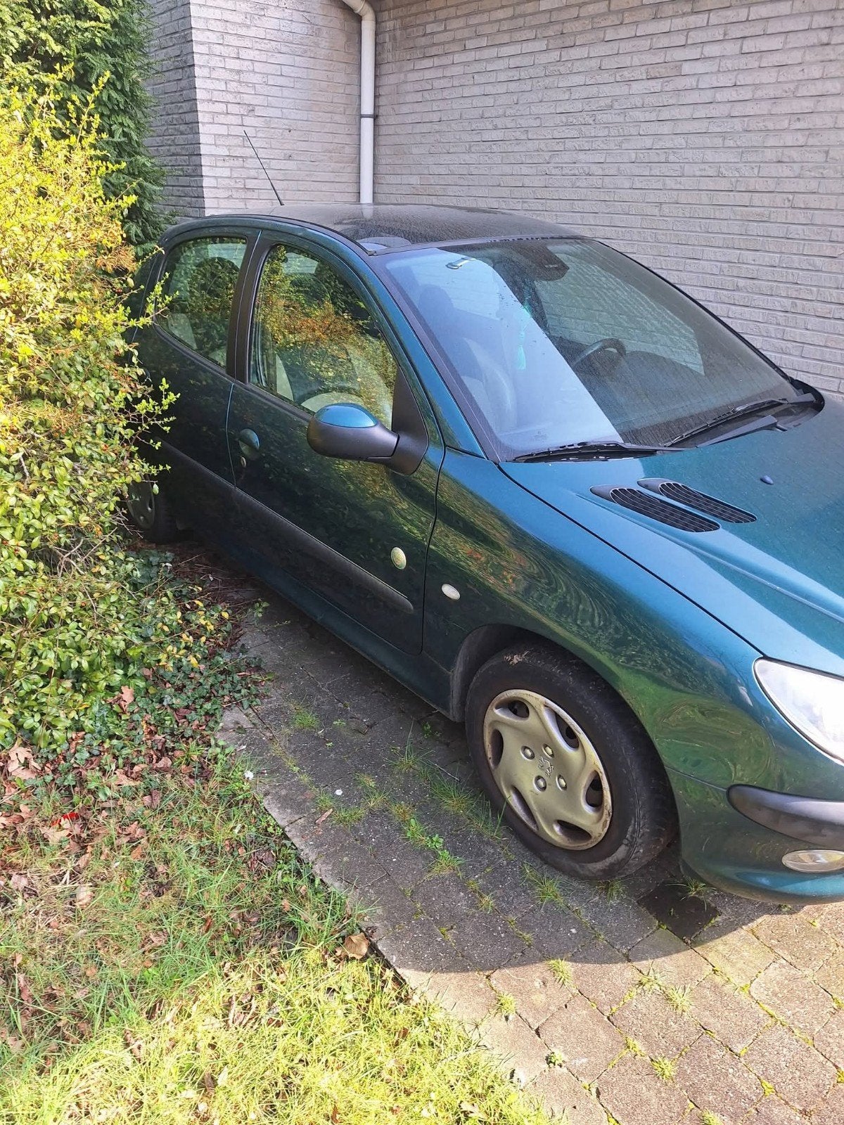 Peugeot 206 1.4 benzine met keuring voor verkoop, Auto's, Beige, Leder, Boordcomputer, 5 deurs